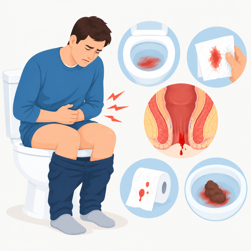 What rectal bleeding can mean